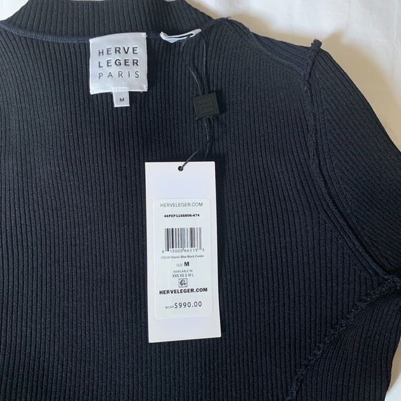 💗 HOST PICK 💗   NWT Herve Leger Paris Pencil Skirt & Peplum Top - Picture 15 of 16